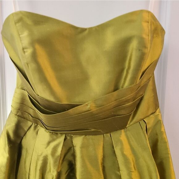 Alfred Angelo Silk Strapless Cocktail Dress - Picture 4 of 12